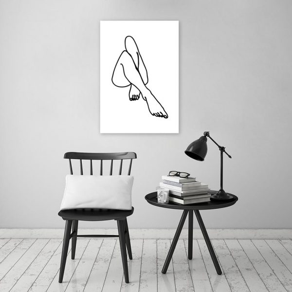 plakat stopy kobiety