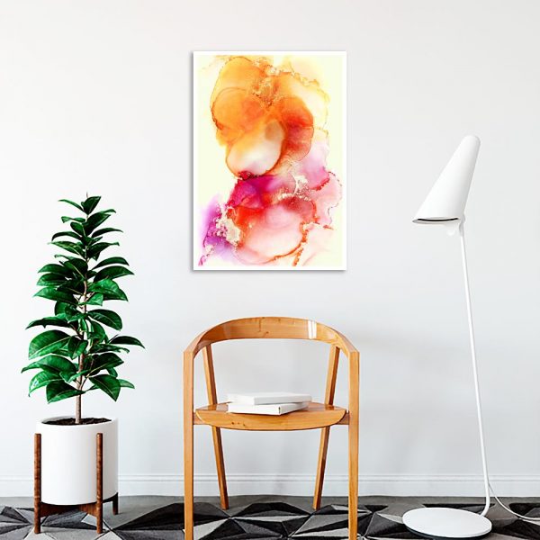 kolorowy abstrakcyjny plakat