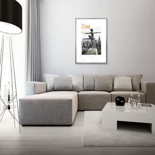 plakat z baletnicą do salonu