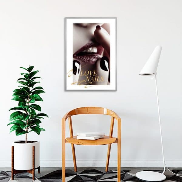 plakat love nails