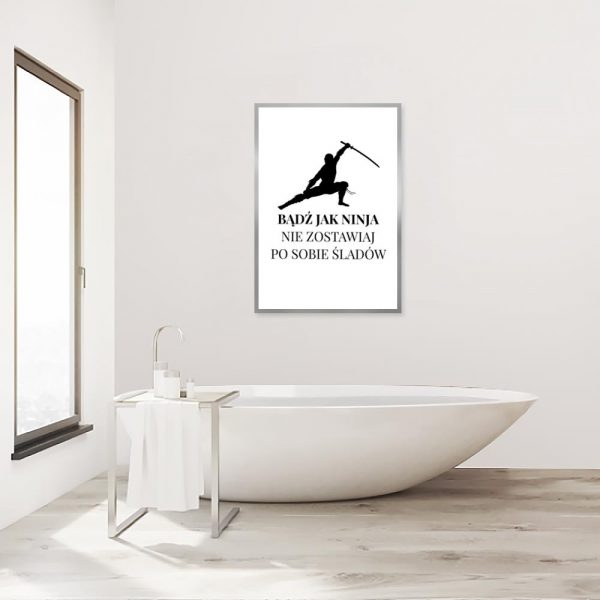 zabawna sentencja na plakacie