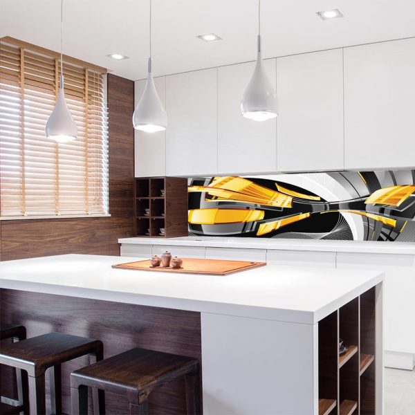 fototapeta kuchenna z abstrakcją