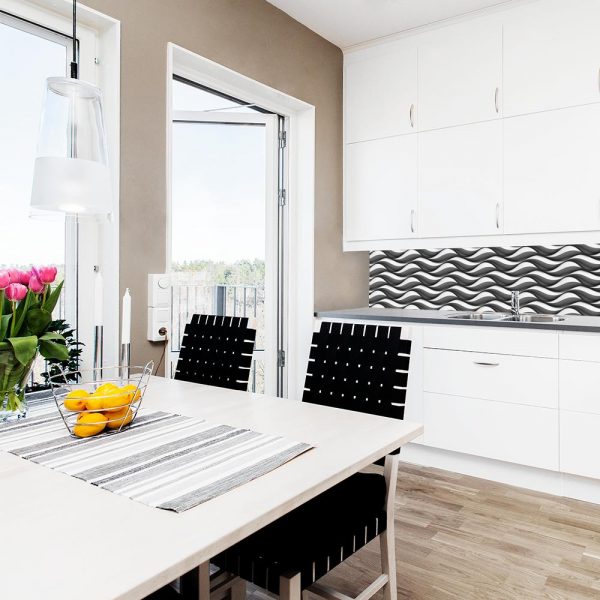 tapeta nad blat falowane wzory