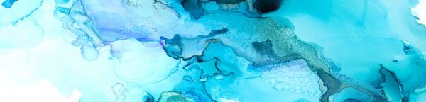 fototapeta kuchenna niebieska