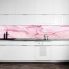 fototapeta kuchenna różowa abstrakcja
