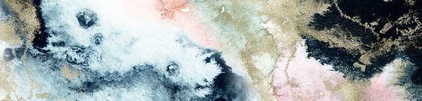 tapeta kuchenna z akwarelowym wzorem