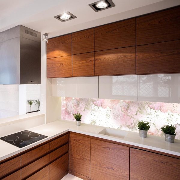 fototapeta kuchenna akwarelowe plamy