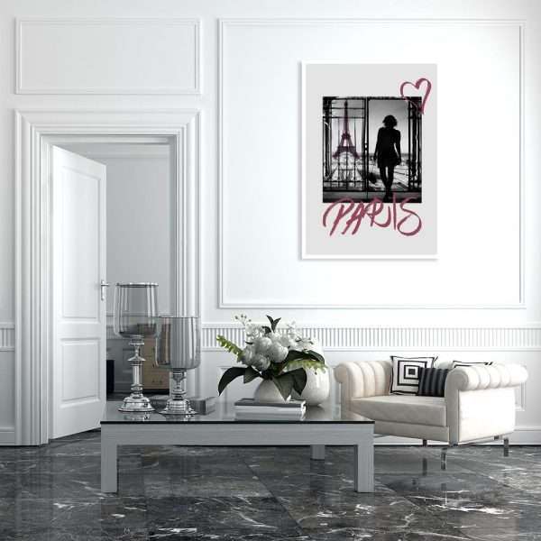 plakat Paris do salonu