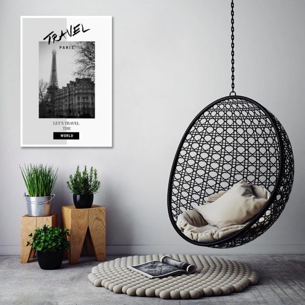 plakat Paryż travel