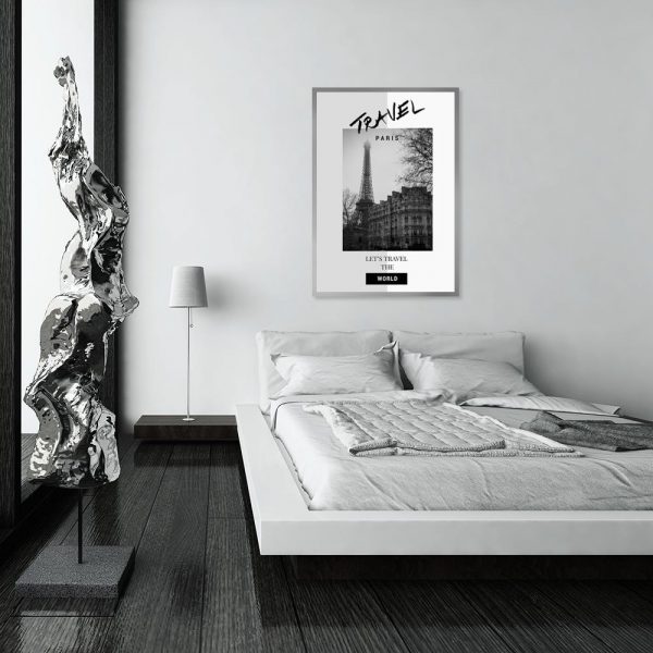 plakat z motywem Paryża