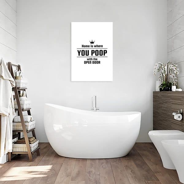 plakat home is where