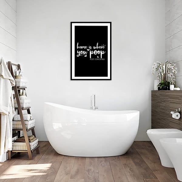 plakat z motywem napisu po angielsku