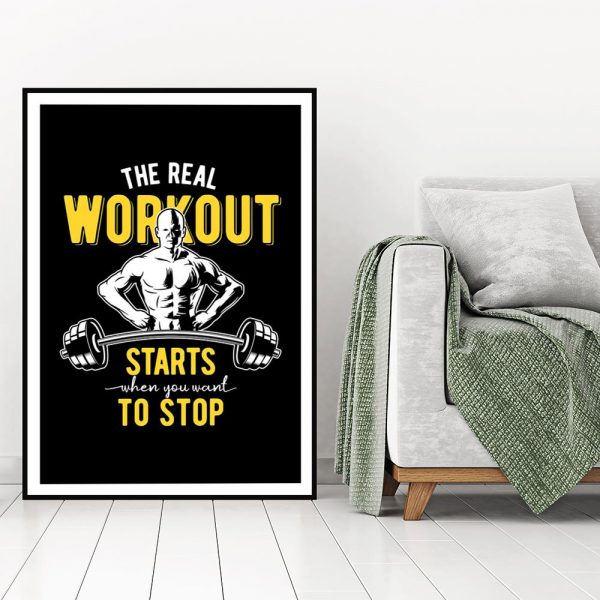 plakat motywacyjny do salonu