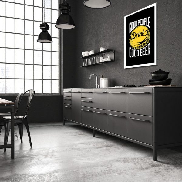 plakat na ścianę do kuchni