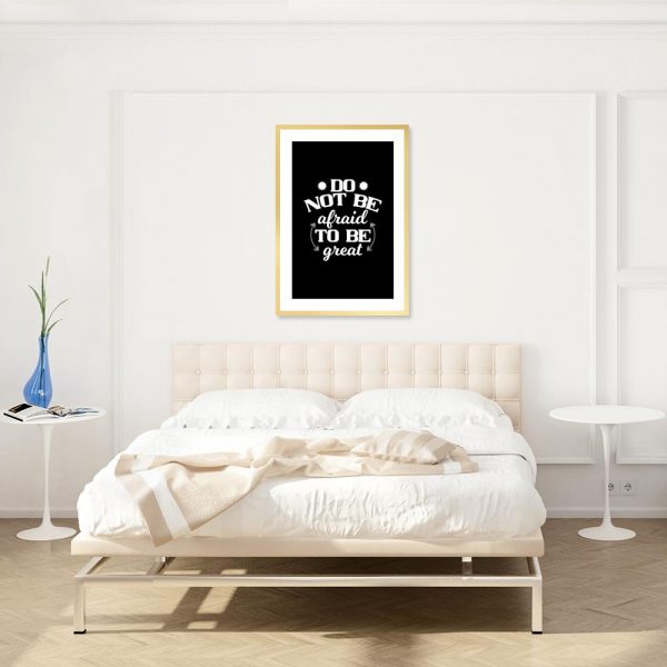 plakat na ścianę sypialni