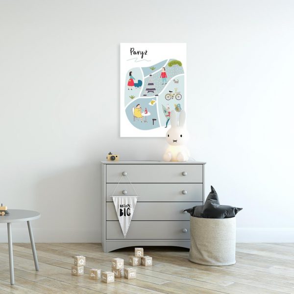 plakat edukacyjny do pokoju dziecka