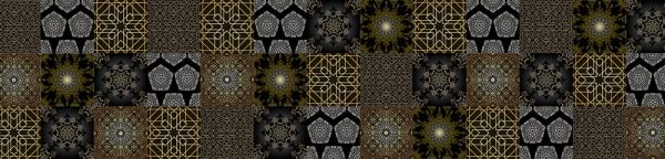 fototapeta z pomysłowym wzorem do kuchni