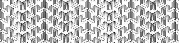 fototapeta kuchenna z szaro-białym wzorem