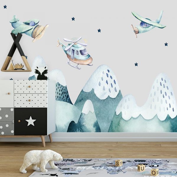 fototapeta z górami do pokoju dziecka