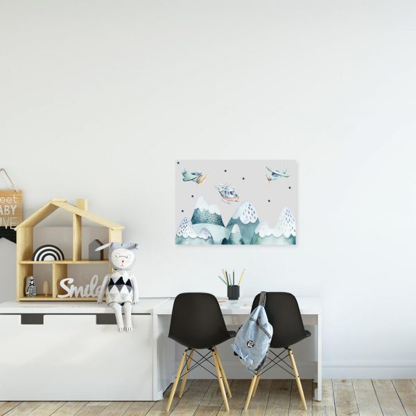 obraz dziecięcy z motywem helikoptera