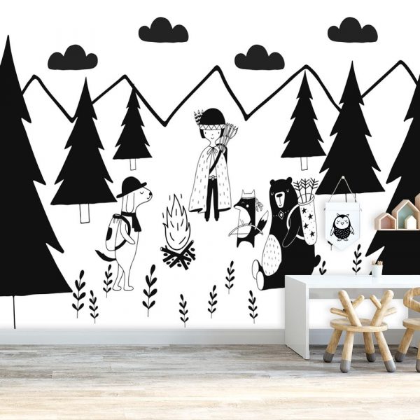 fototapeta z motywem zwierząt dla dziecka