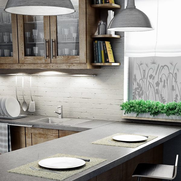 folia okienna do kuchni łąka