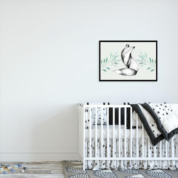 pozioma ozdoba z lisem