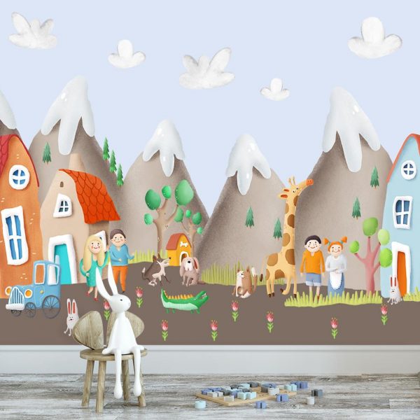 kolorowa dekoracja dla dziecka