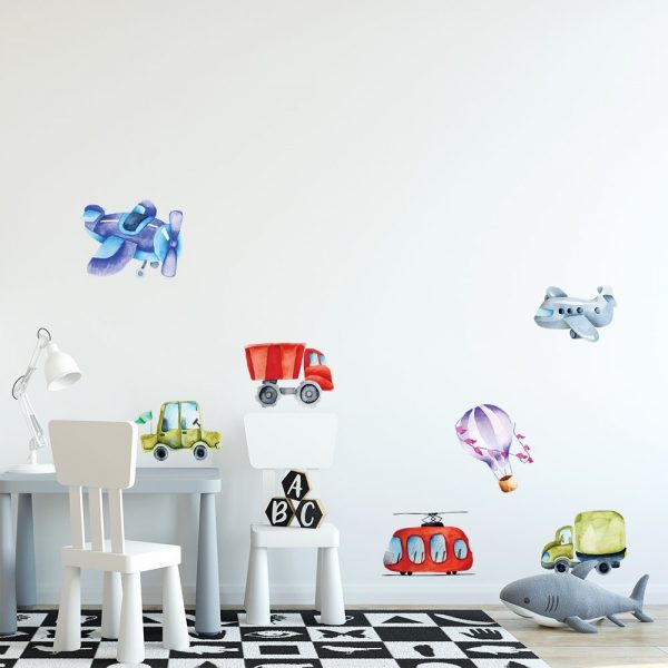 pojazdy jako naklejka