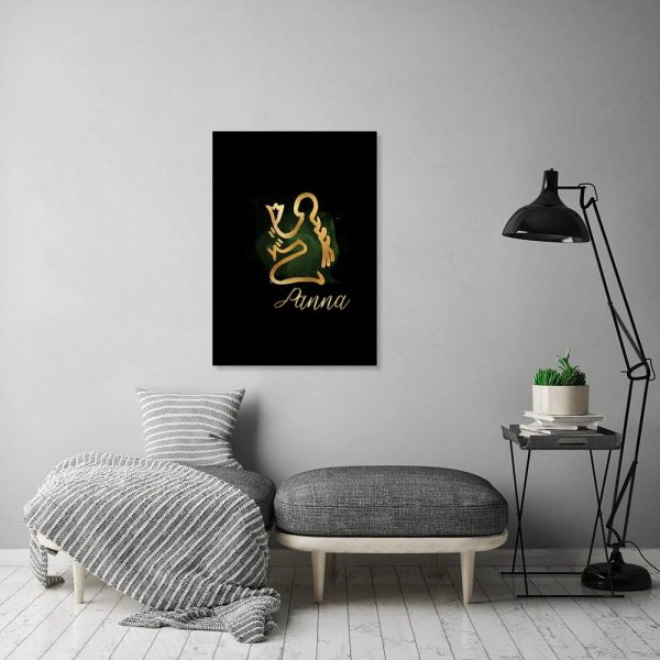 obraz z motywem panny