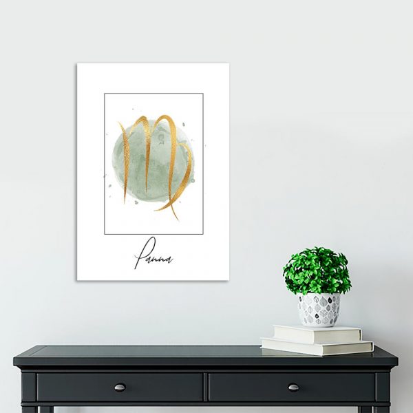 plakat do salonu z panną