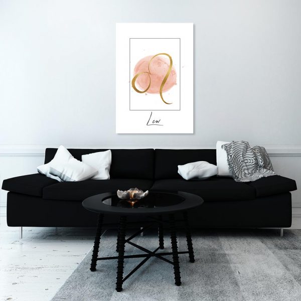 znak lew na plakacie