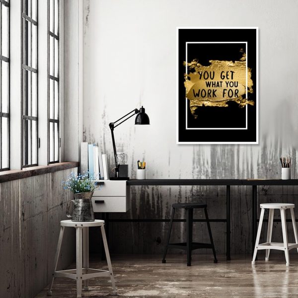 motywacyjny plakat z napisem