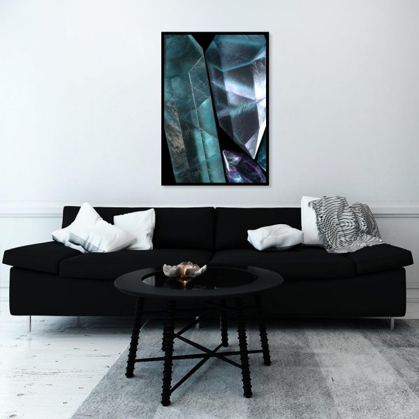 szary turkus na plakacie