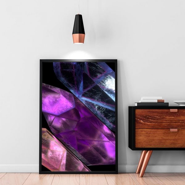 pionowa dekoracja różowa