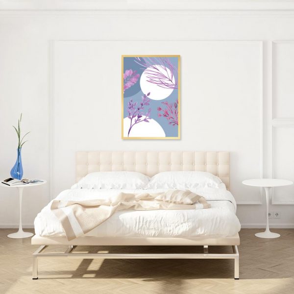 plakat pionowy do sypialni