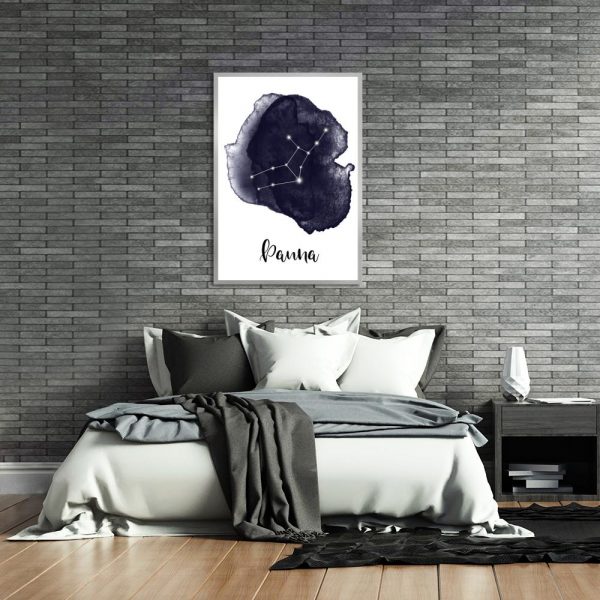 gwiezdny motyw na plakacie