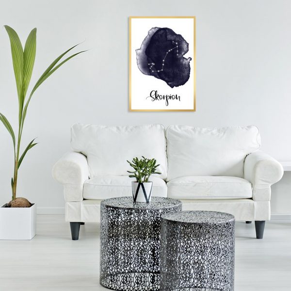 motyw gwiazd i skorpiona