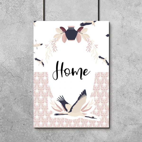home jako plakat