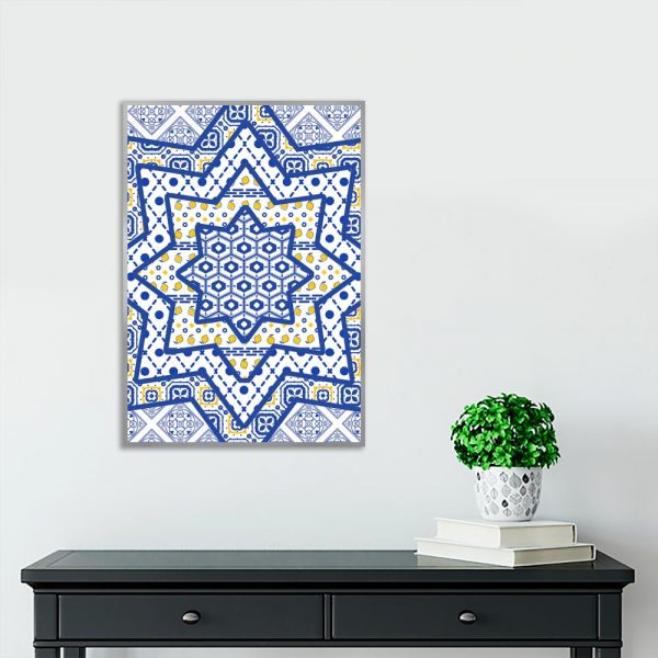 gwiazda niebiesko-żółta