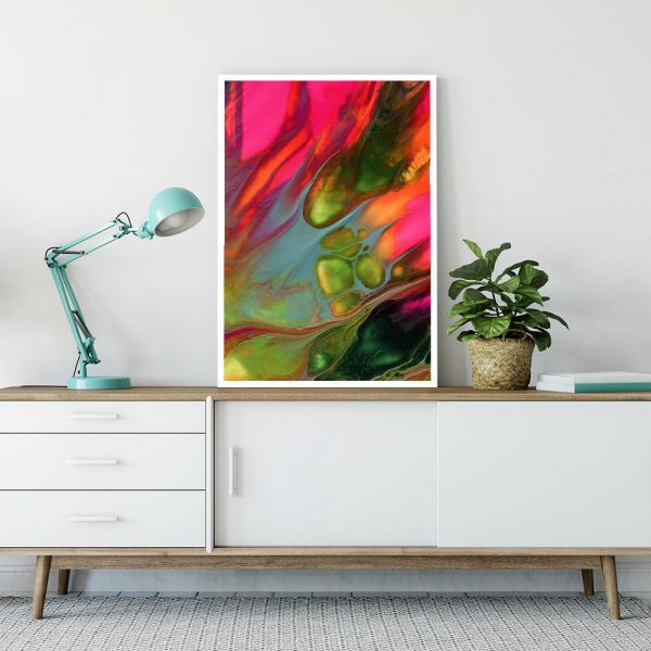 abstrakcyjna dekoracja