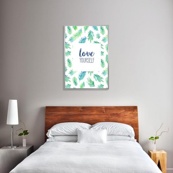 angielska dekoracja z napisem