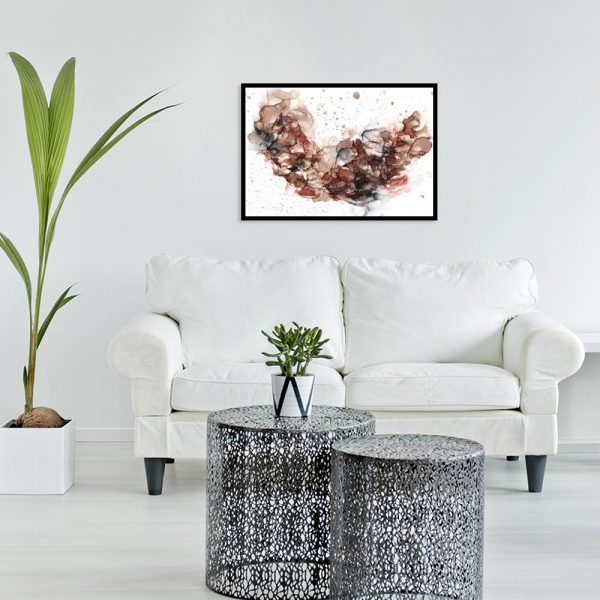 brązowy plakat poziomy