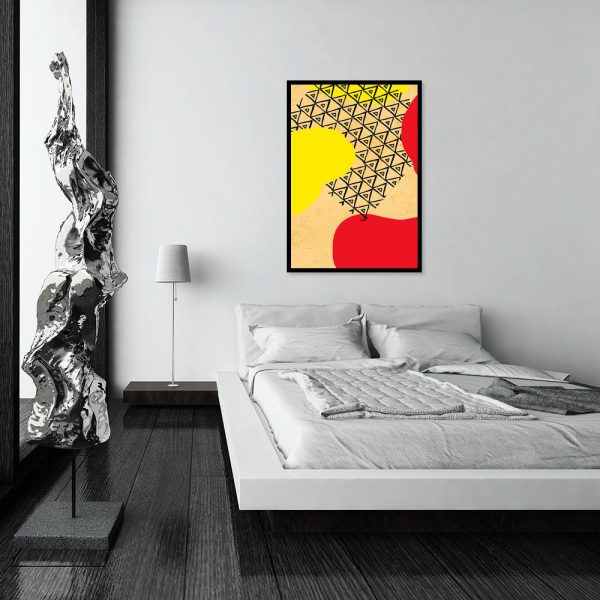 plamy jako plakat