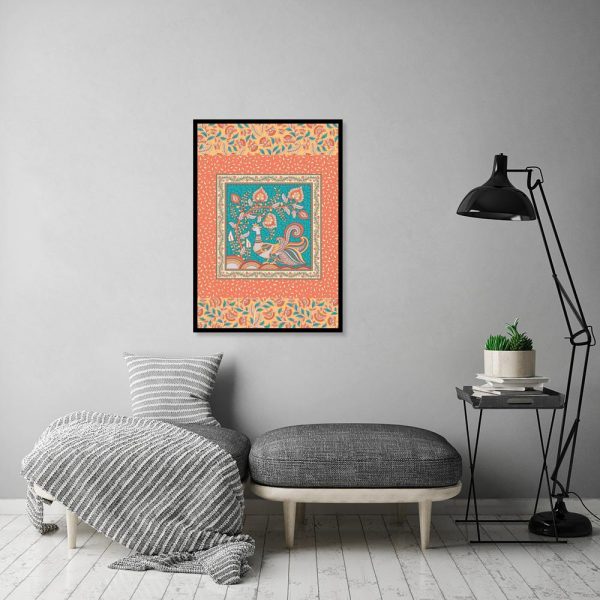 ciepły plakat z wzorkami