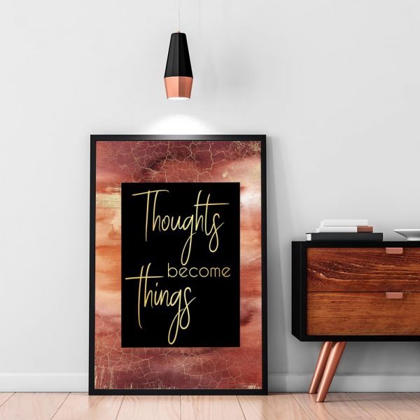 myśli stają się rzeczami