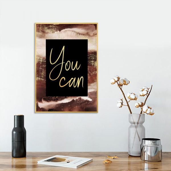 you can - plakat do biura