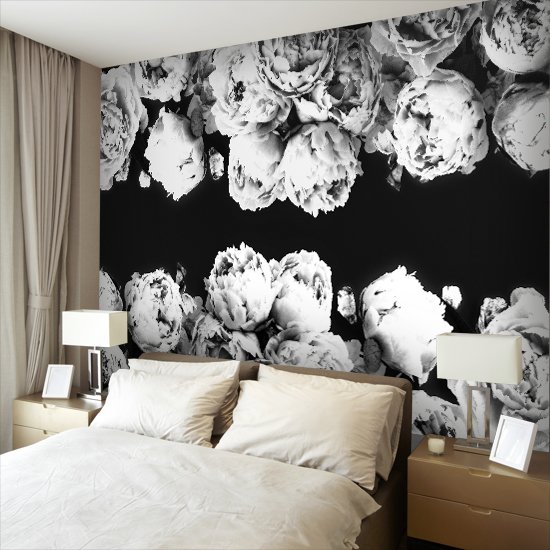 fototapety kwiaty do sypialni