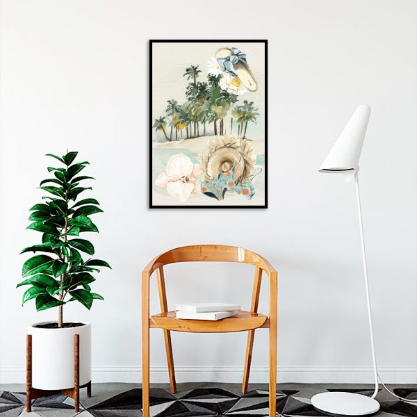 plakat do gabinetu z letnim motywem
