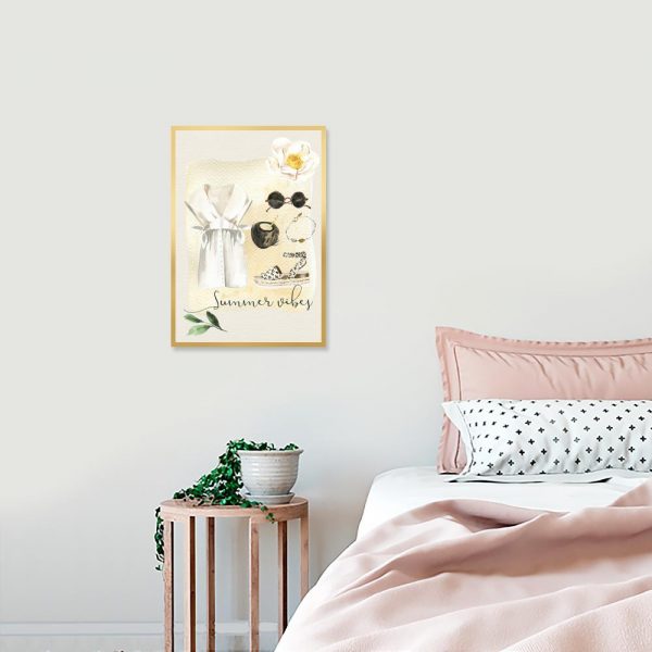 plakat do sypialni z motywem letnim